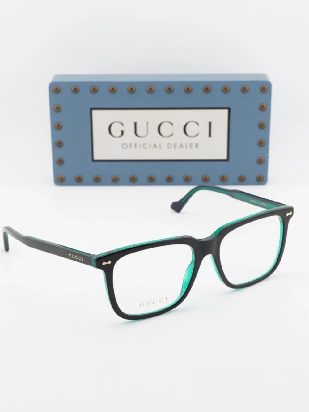 Gucci GG0737O 013 Square Eyeglasses - Black 56mm
